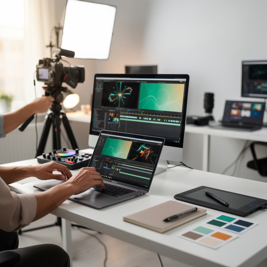 SHEYI DIGITAL creative team delivering professional Video Editing, Videography, and Graphics Design services in Houston, TX