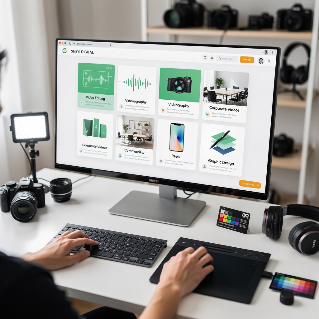 SHEYI DIGITAL professional creative services - Video Editing, Videography, and Graphic Design in Houston, TX